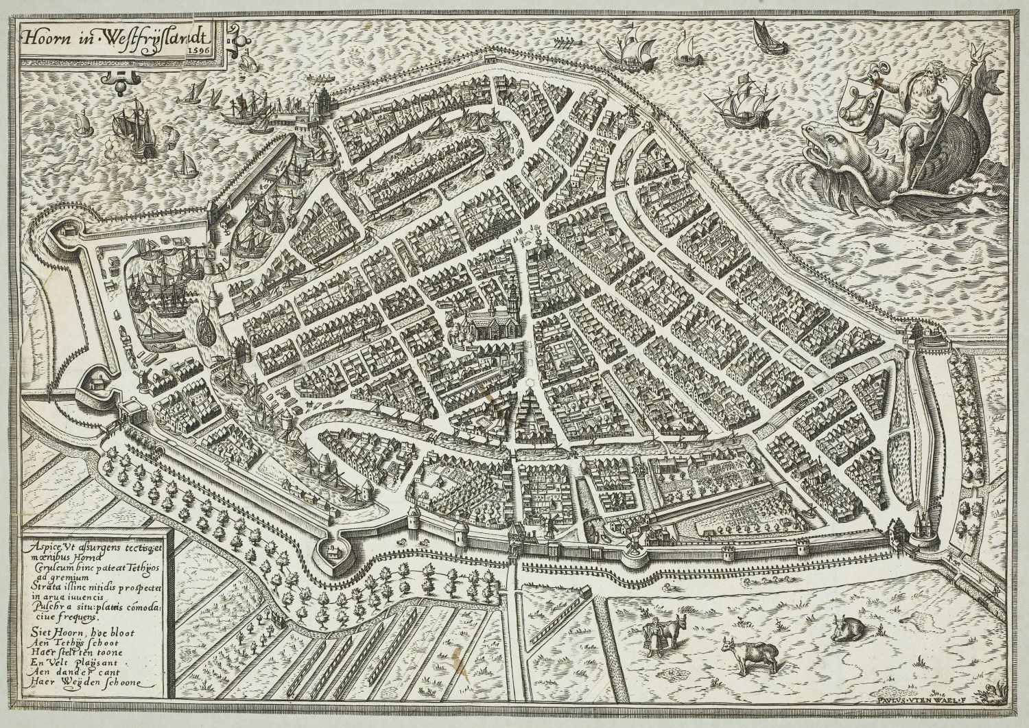 Hoorn Utenwael 1596