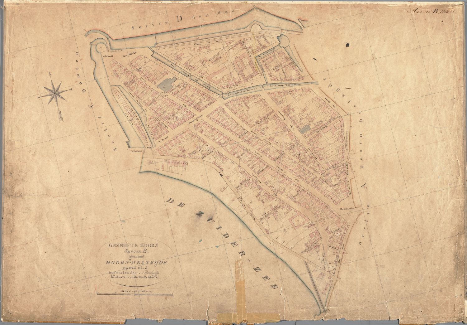 Hoorn Kadaster 1832